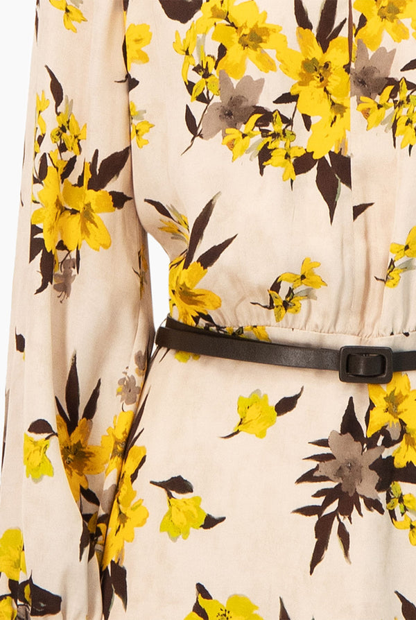 Vestido Ivonne corto estampado