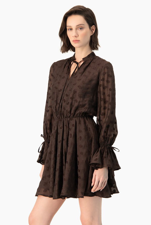 Vestido Ivonne corto escote V