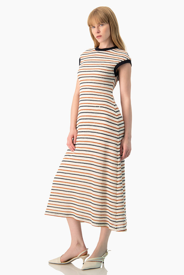 Vestido Ivonne midi tejido