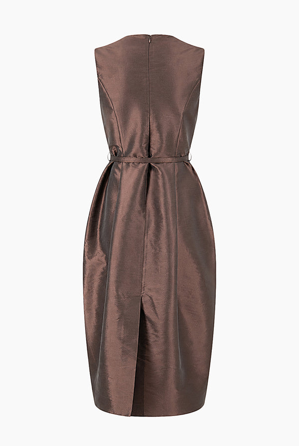 Vestido midi Ivonne sin mangas