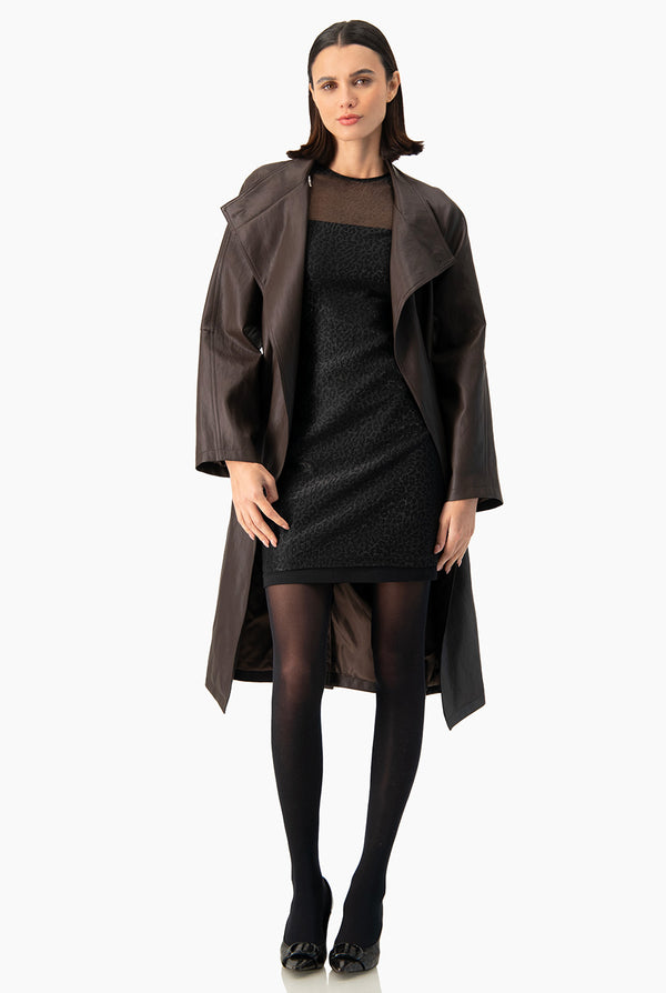 Vestido Ivonne corto en tono negro