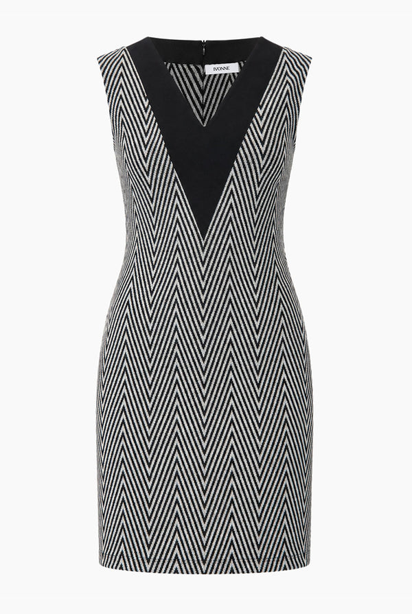 Vestido corto Ivonne escote V