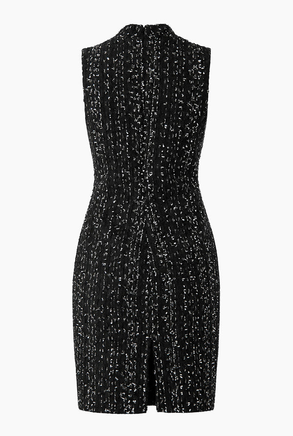 Vestido tejido Ivonne negro