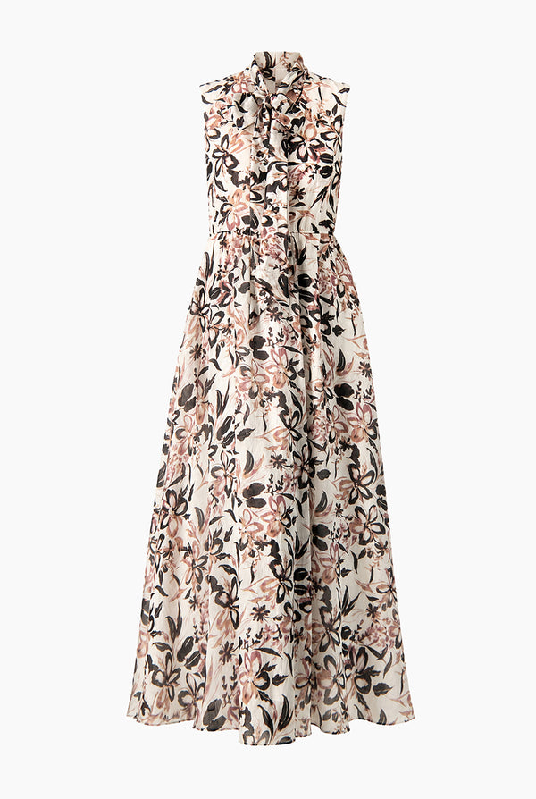 Vestido Ivonne maxi sin mangas