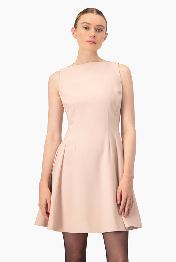 Vestido Ivonne corto en tono rosa