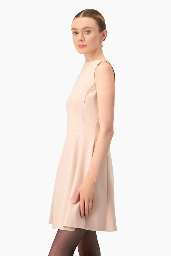 Vestido Ivonne corto en tono rosa