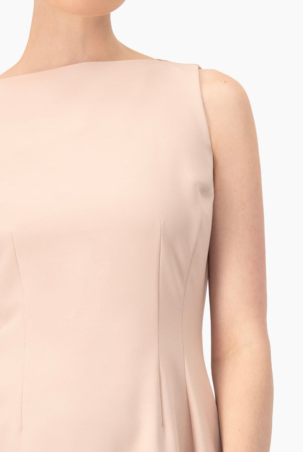 Vestido Ivonne corto en tono rosa