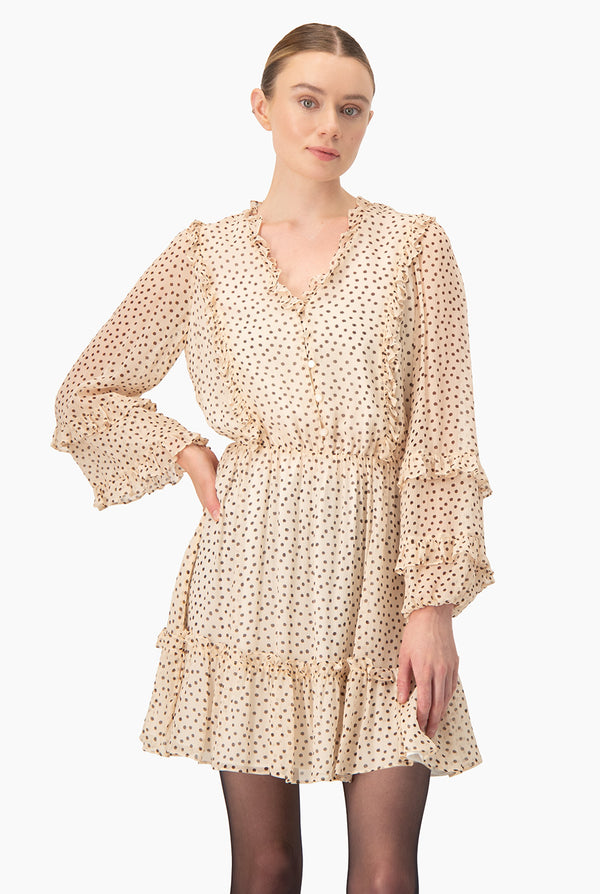Vestido Ivonne corto de escote en V