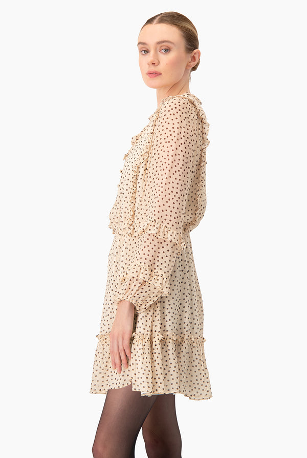 Vestido Ivonne corto de escote en V