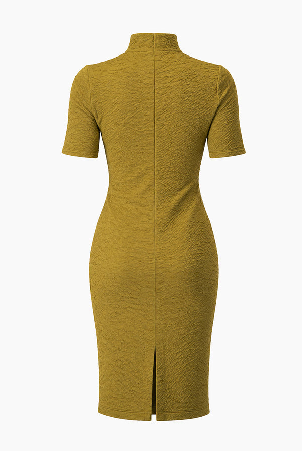 Vestido Ivonne midi verde