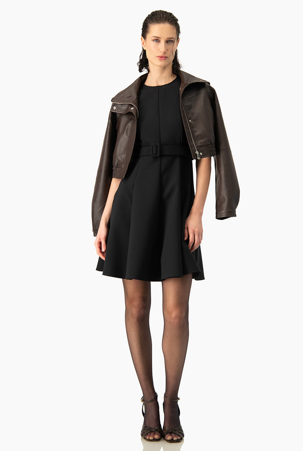 Vestido Ivonne linea A negro