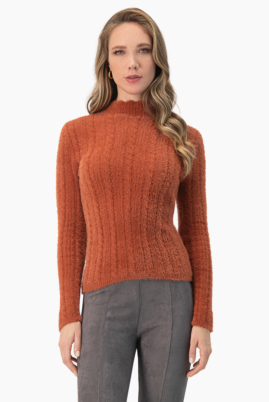 Pullover Pumpkin Bouclé