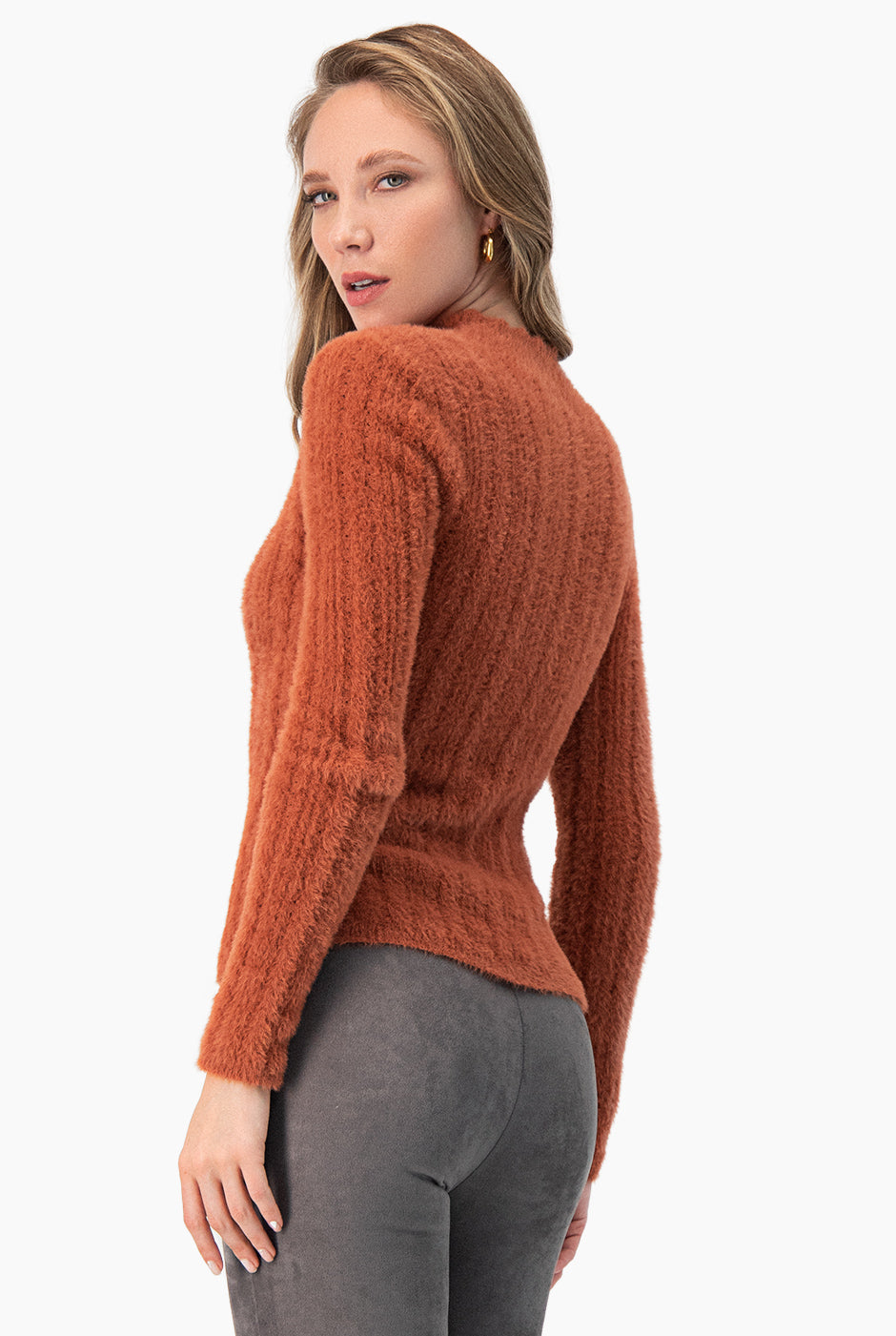 Pullover Pumpkin Bouclé