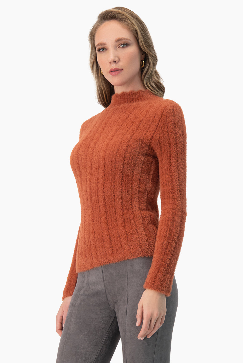 Pullover Pumpkin Bouclé