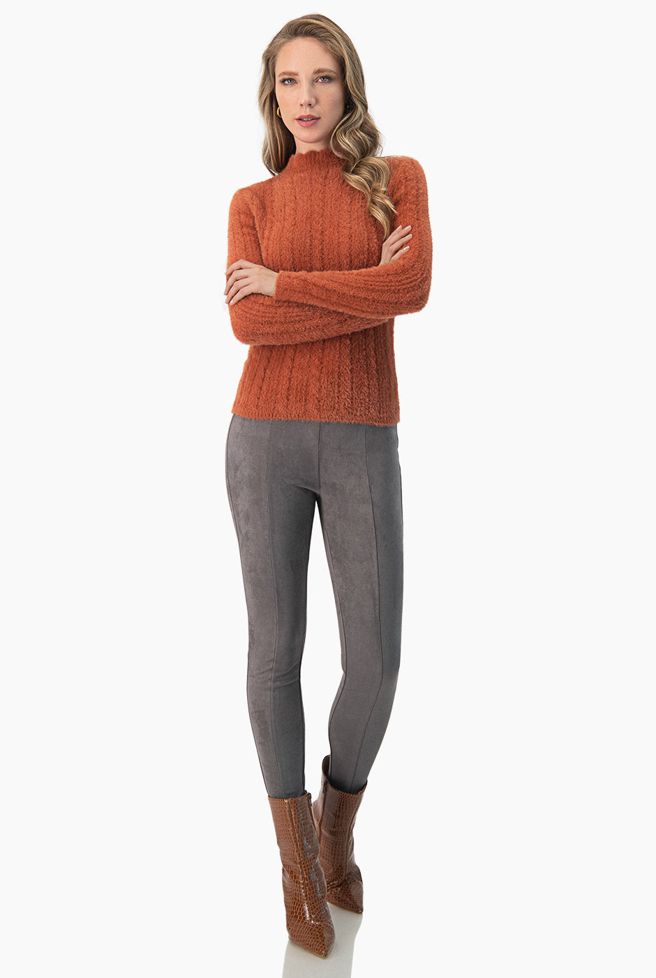 Pullover Pumpkin Bouclé