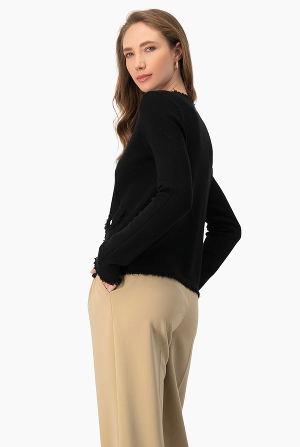 Suéter Black Buttons