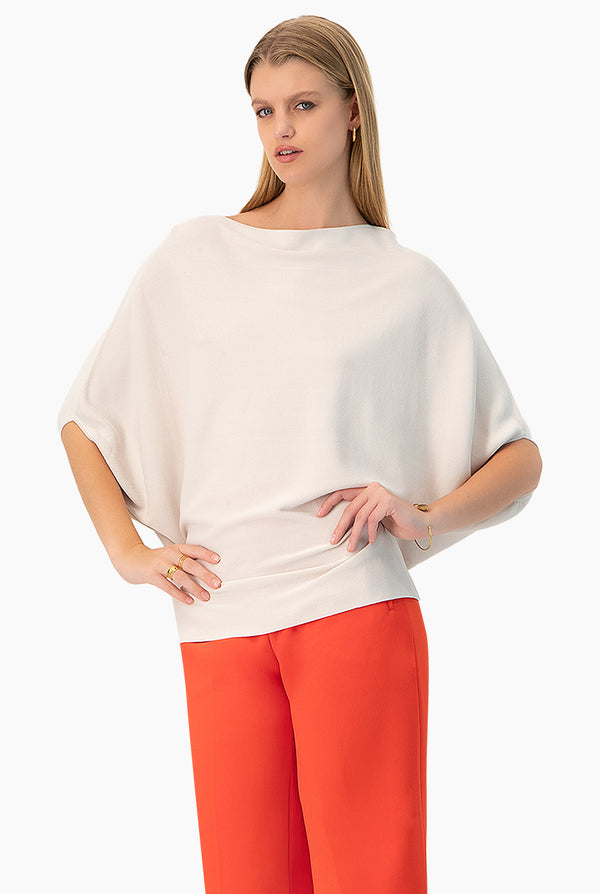Suéter Dolman Ribbed