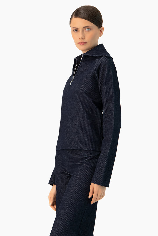 Sueter acanalado marino