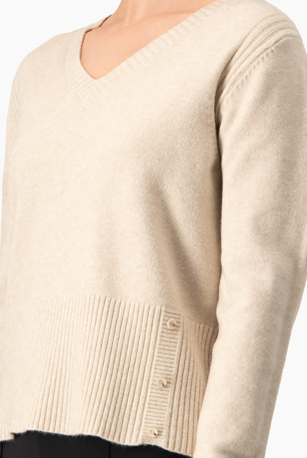 Suéter Knitted V Neck