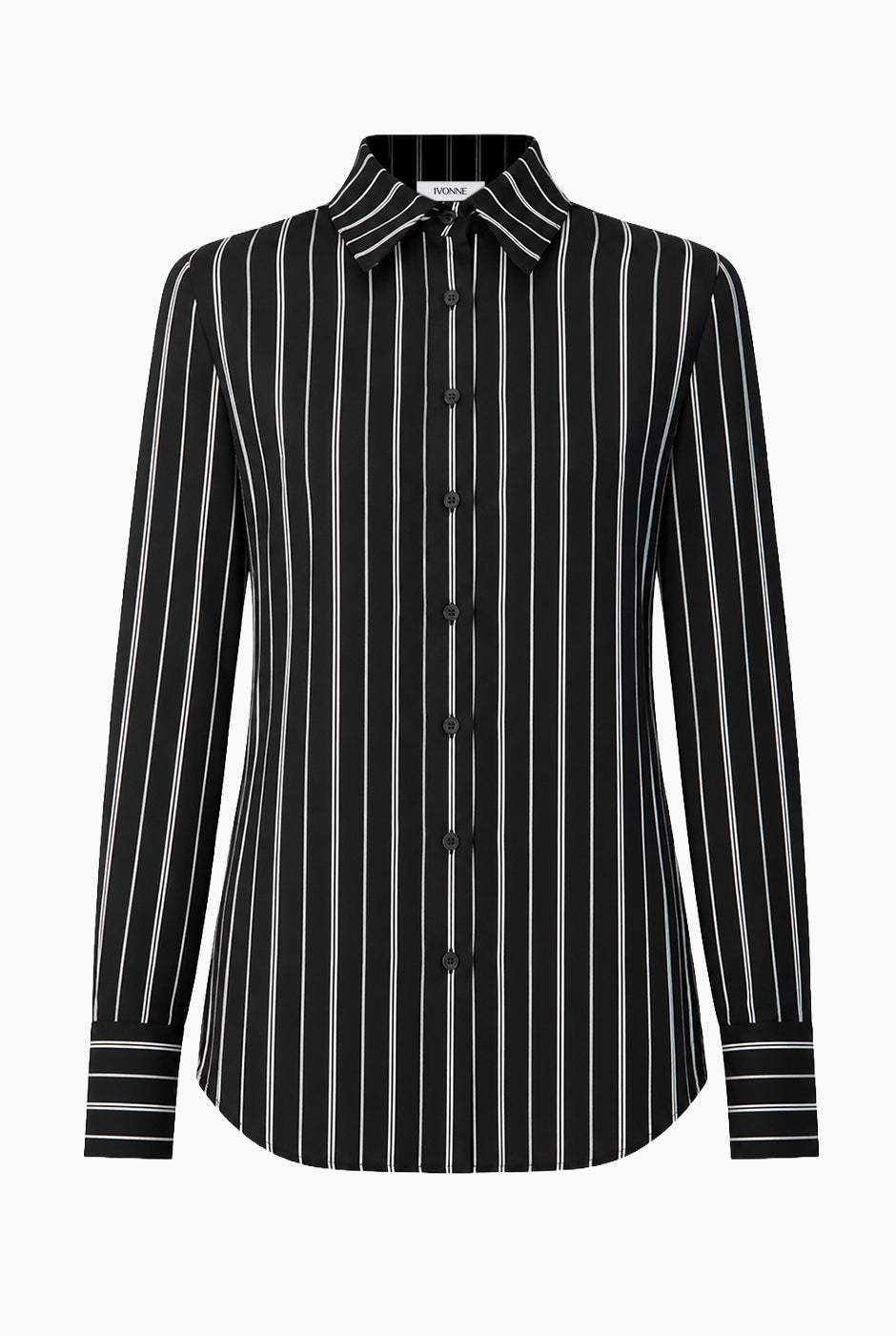 Camisa recta rayada