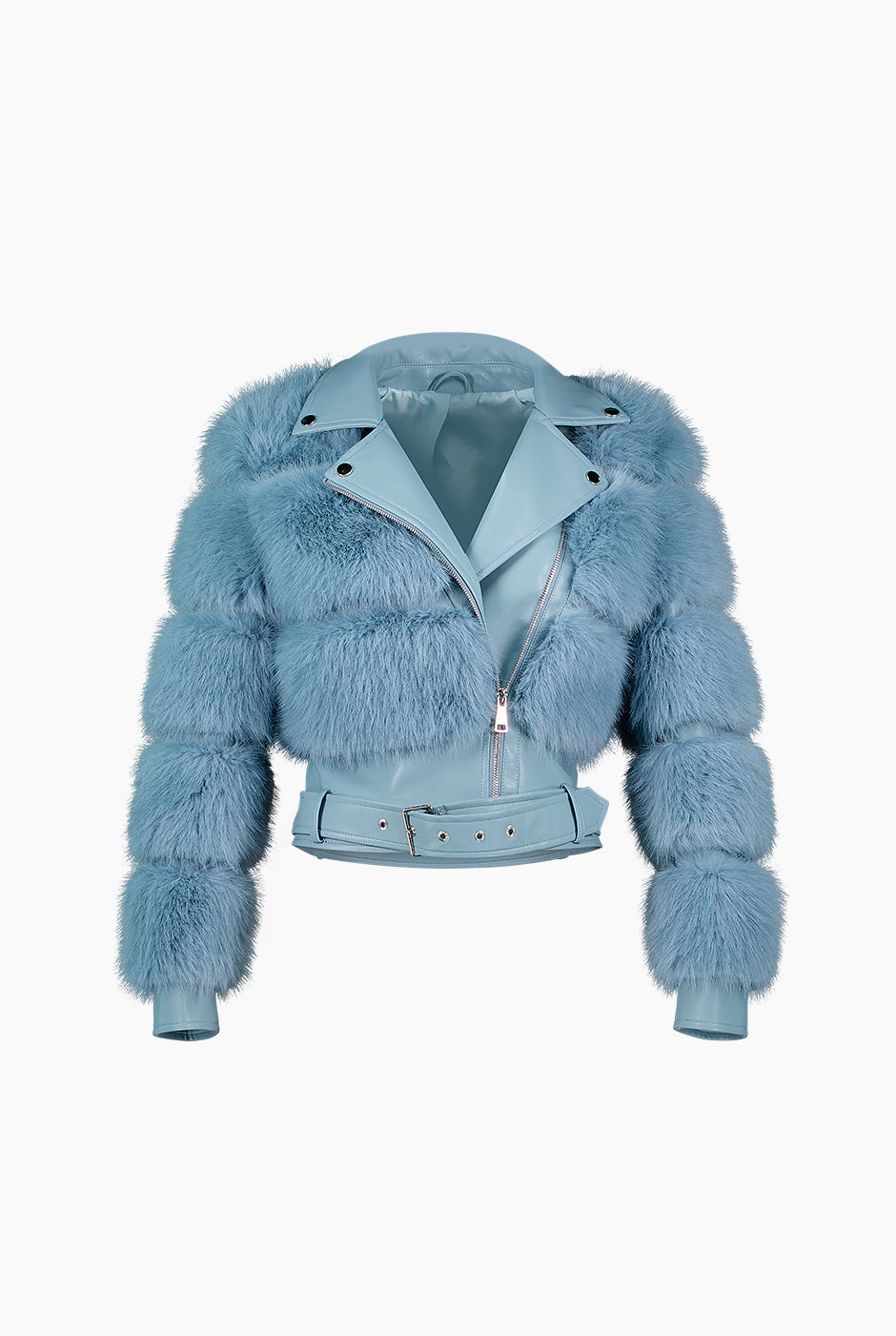 Chamarra Puffer Faux-Fur