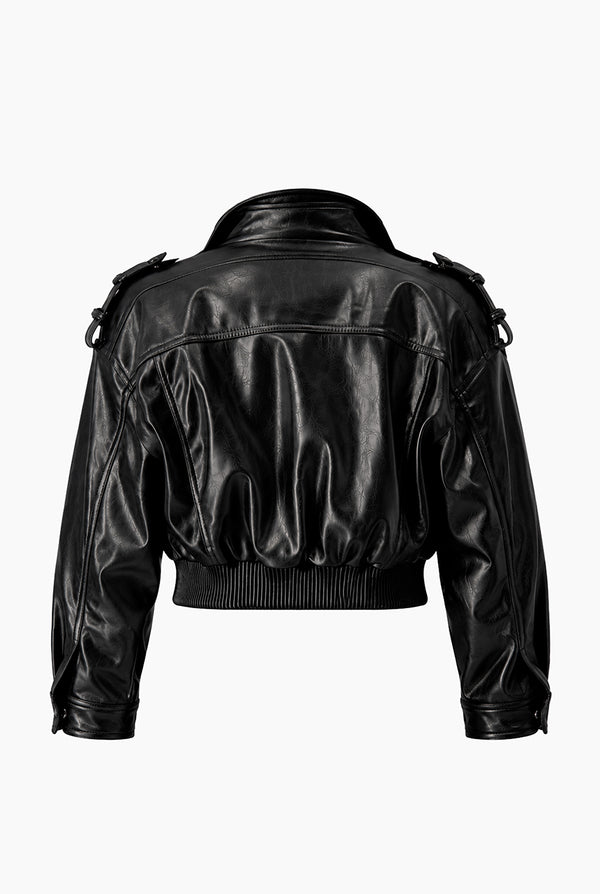 Chamarra Bomber PU