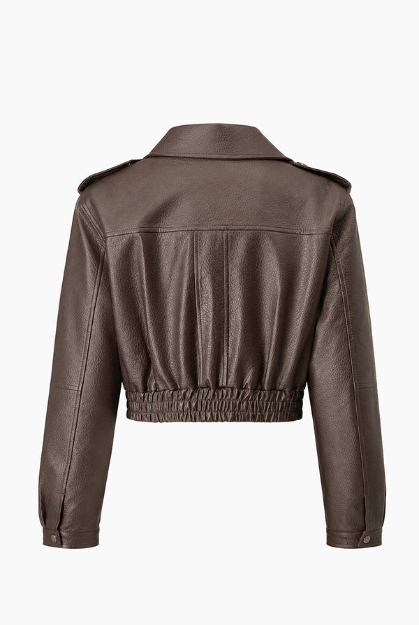 Chaqueta Bomber PU