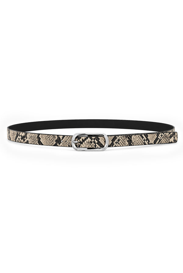 Cinturón Snake Print