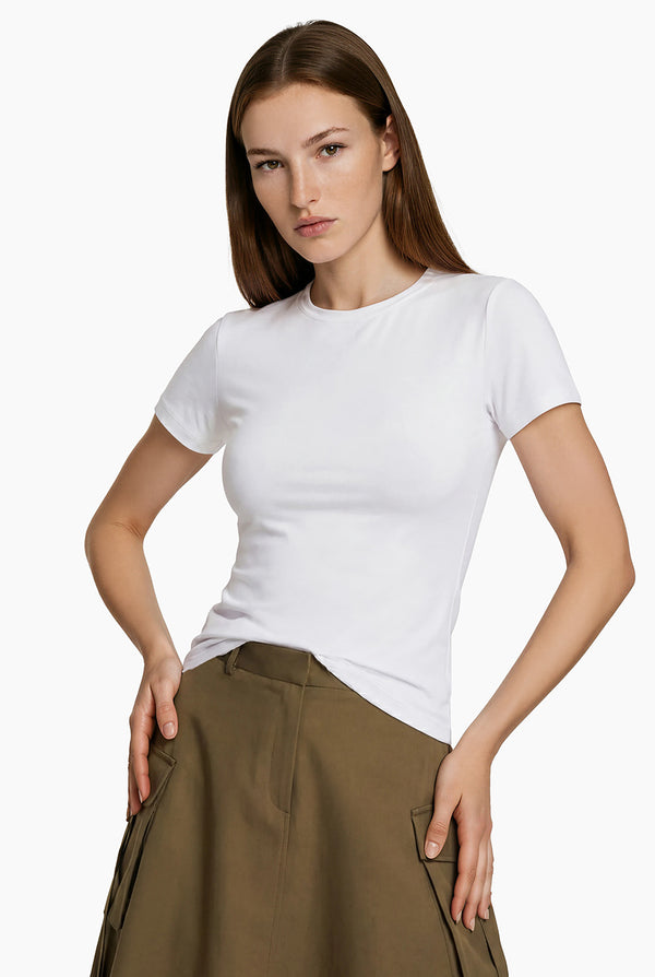 Playera basica casual de manga corta
