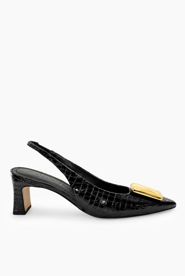 Zapatilla Black Croco