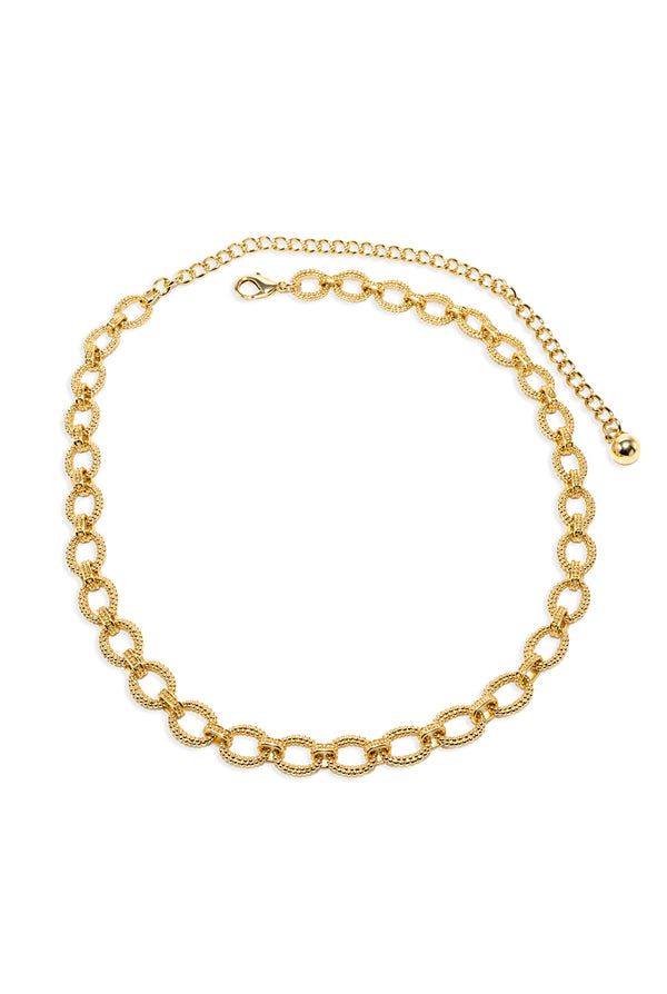 Cinturón Textured Chain