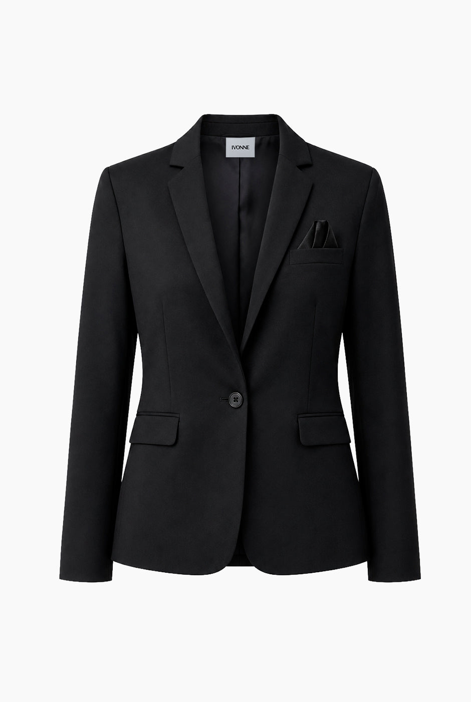 Saco Básico Recto Negro