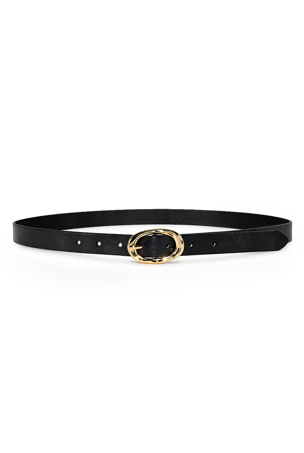 Cinturón Black Pleather