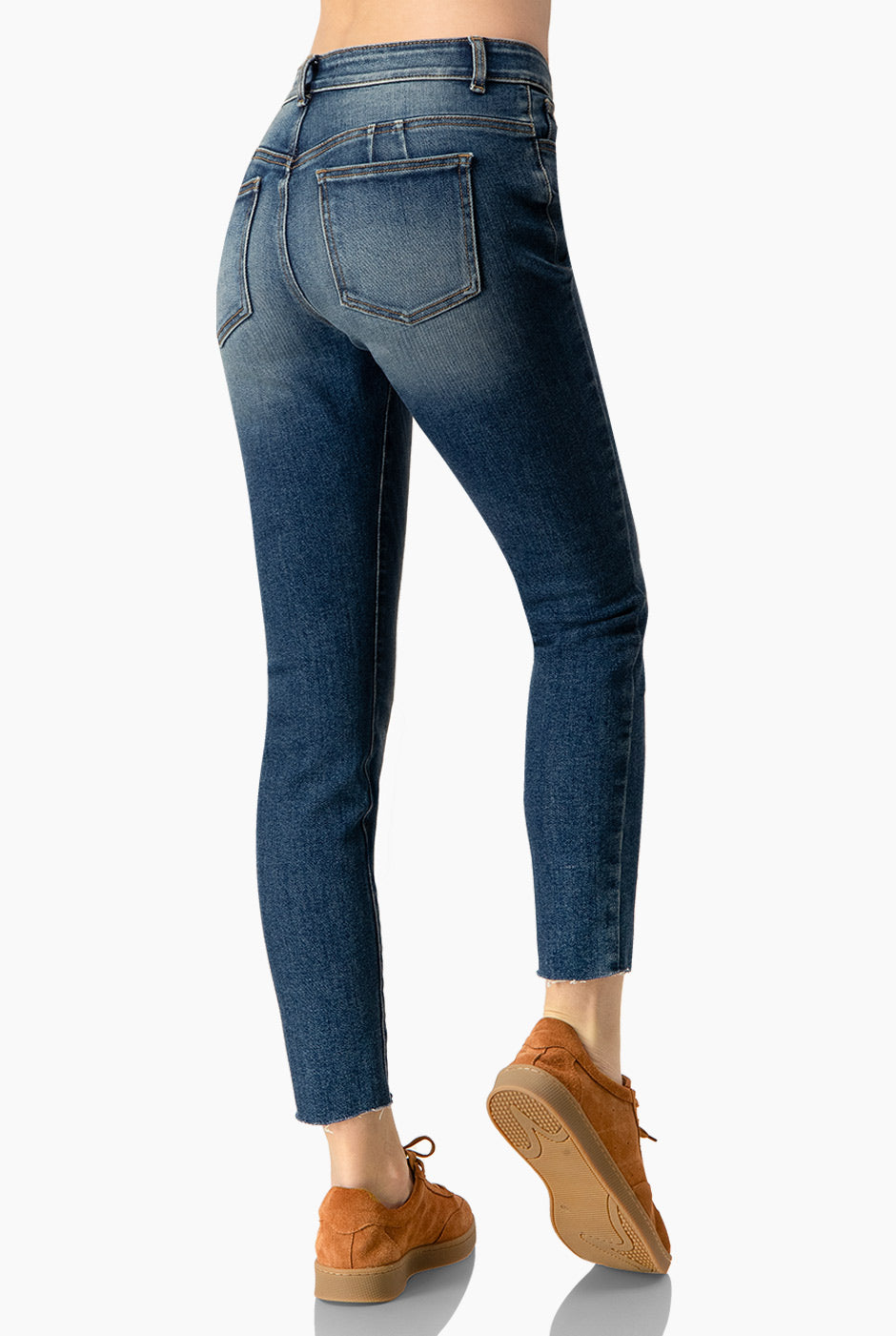 Jeans skinny azul