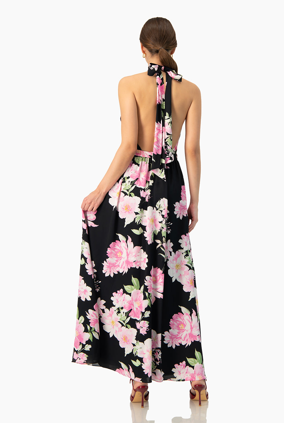 Maxi vestido espalda descubierta