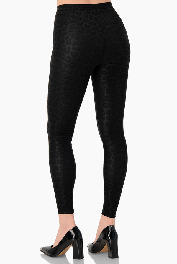 Pantalón PU Leopardo