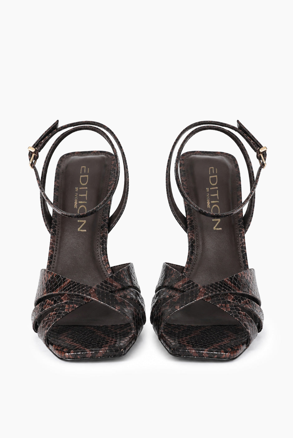 Sandalia Snake Print