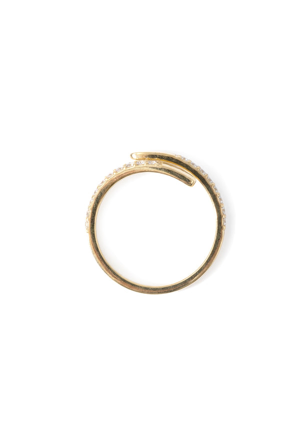 Anillo Dorado Envolvente