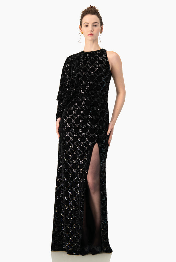 Vestido Couture de una manga