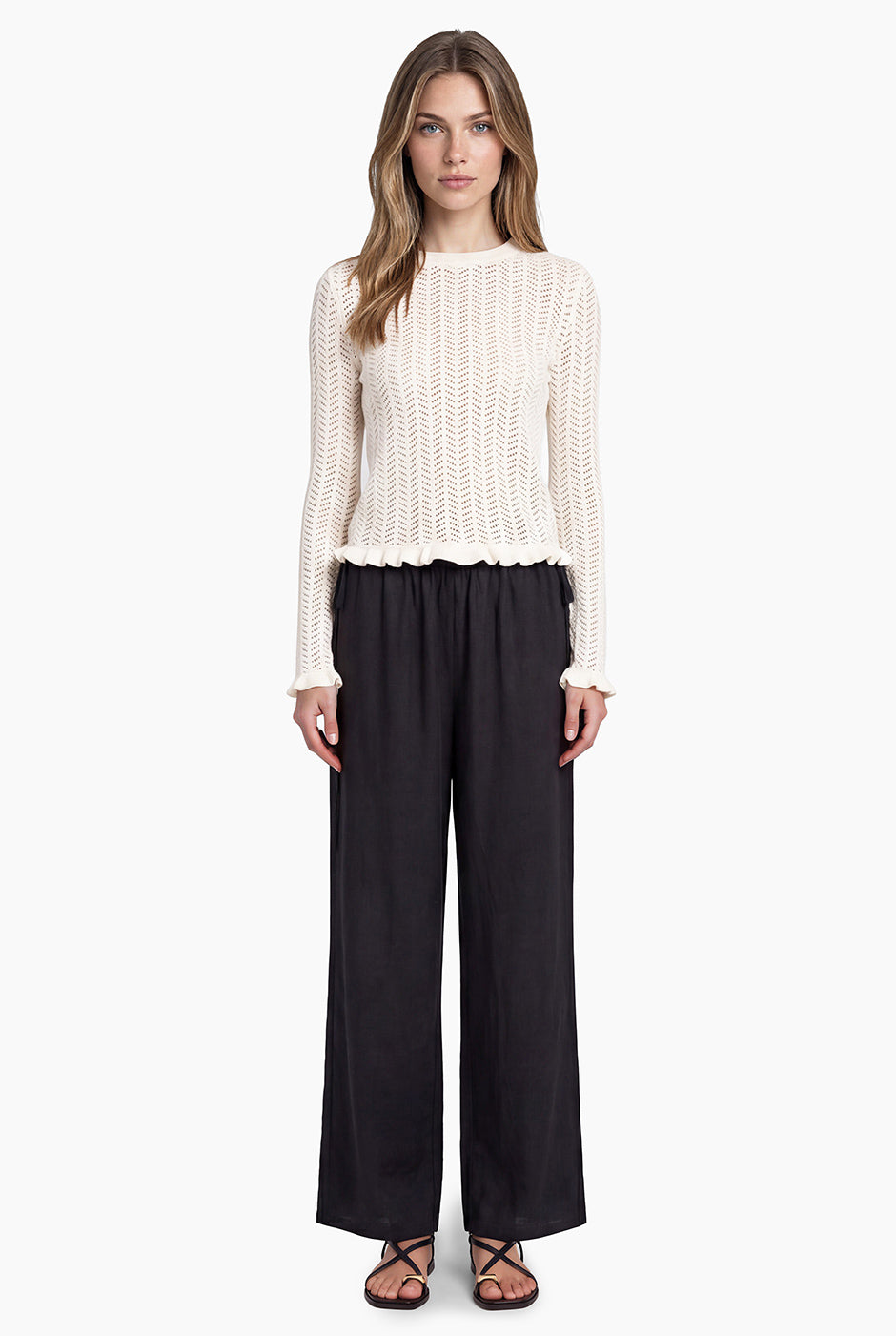 Pantalon Ivonne recto doble jareta