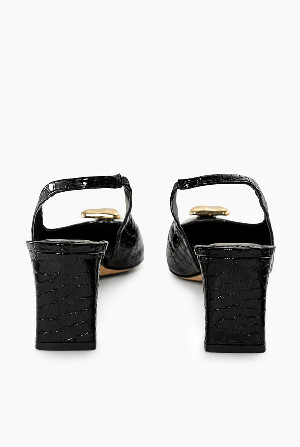 Zapatilla Black Croco