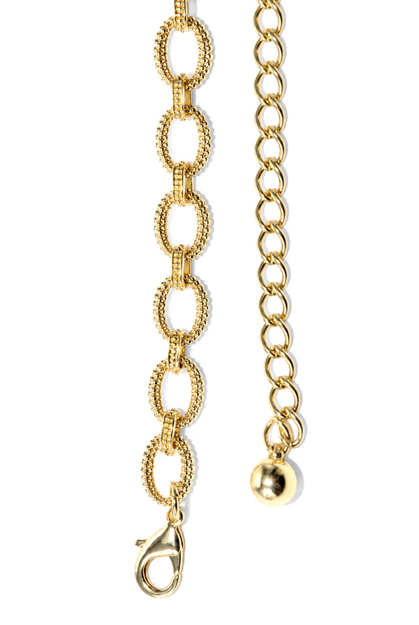 Cinturón Textured Chain