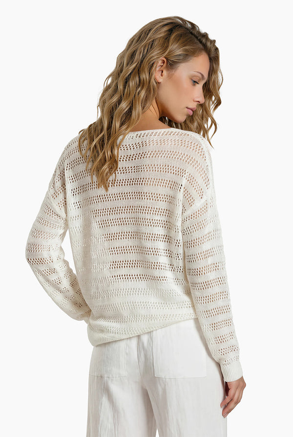 Pullover Holgado Calado