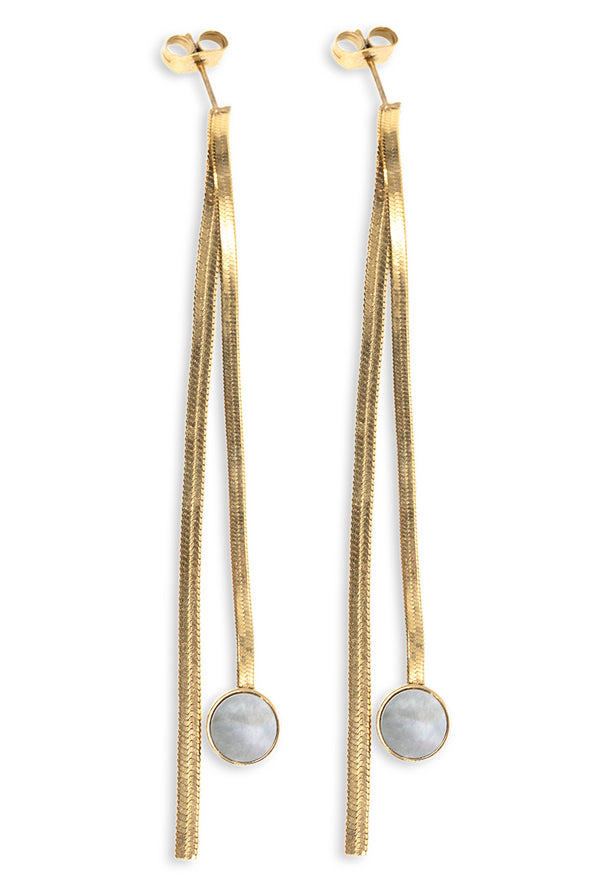 Aretes Golden Chain