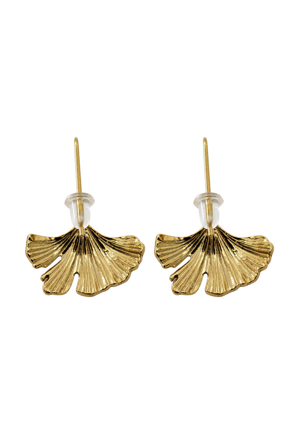 Aretes Golden Leaf