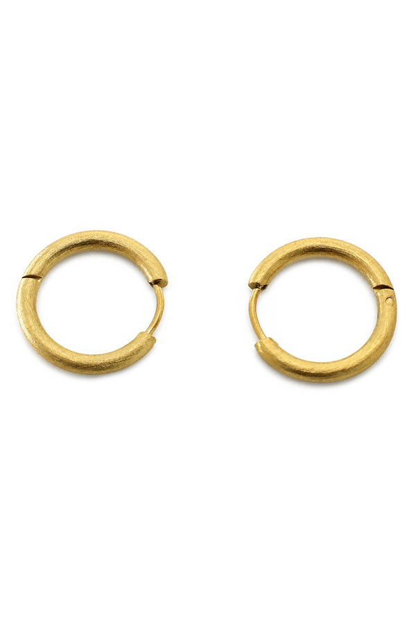 Golden Hoop Earrings