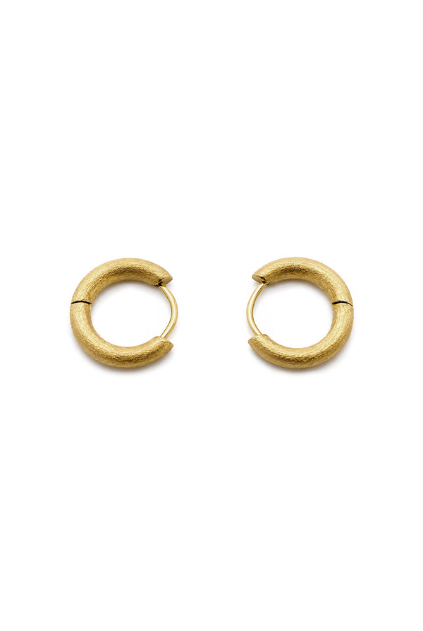 Aretes Golden Hoops