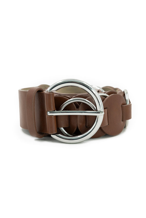 Cinturón Braided Brown