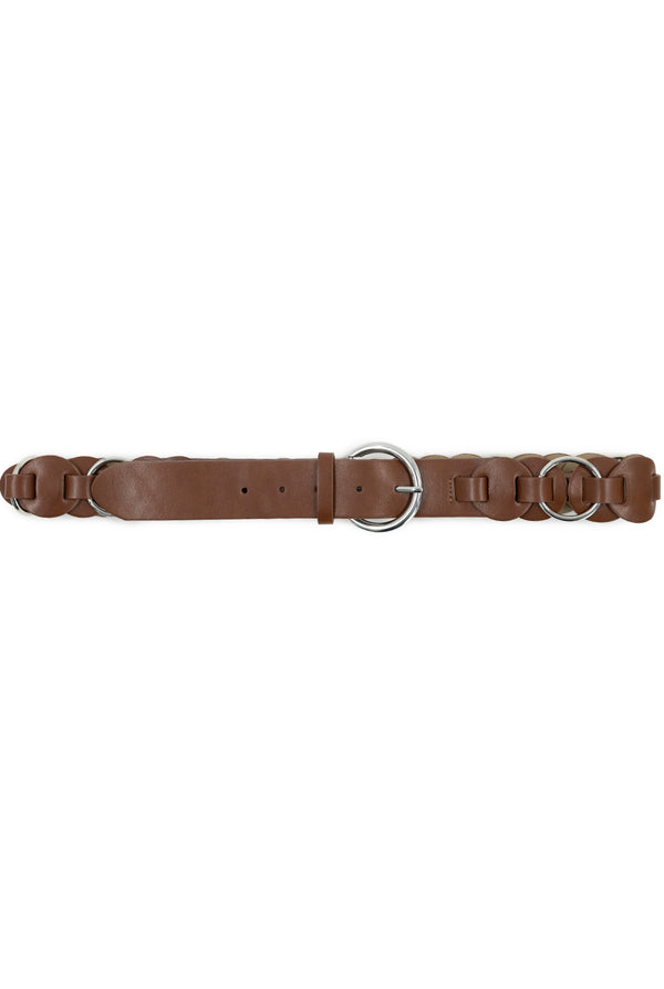 Cinturón Braided Brown
