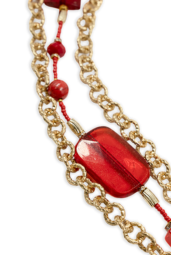 Collar Gems & Chains